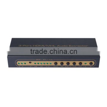 V1.4 3 Port HDMI Switch with Audio Extractor