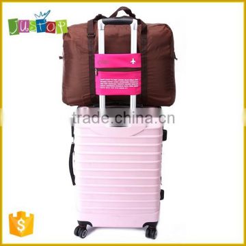 Justop quality foldable luggage travel bags