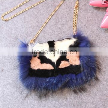 2016 Newest Design Handbag Real Fur Monster Bag Merino Sheepskin Fur