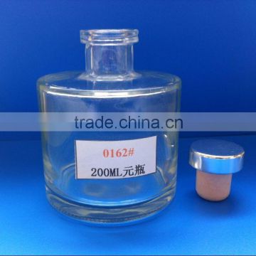 alibaba supplier glass factory manufacture newest decorative reed diffuser bottle for sale
