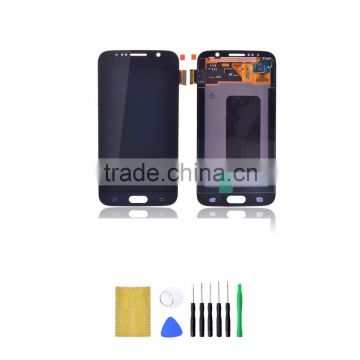 Replacement parts LCD with touch assembly for Samsung Galaxy S6 lcd G9200