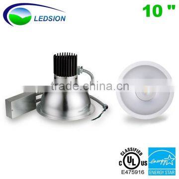 UL Energy Star 10 inch commercial downlight CREE COB 54W 3800-4000 LM with 5 years warranty