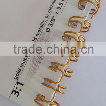 Metal sprial binding o wire