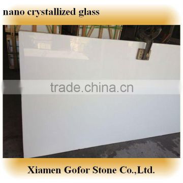 Super white nano crystal glass tile