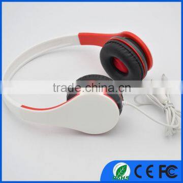 2016 Cool Promtional OEM stereo Fancy Mobile Phones Headphones With Mic