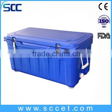 SCC brand LLDPE&PU boat-shape ice cooler,boat-shap ice chest