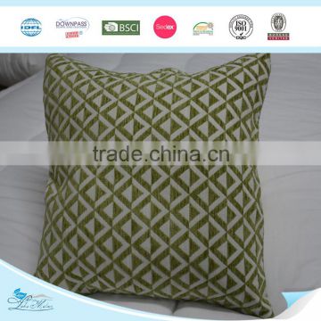 Geometric Embroidered Throw Pillow Decorative Cushion