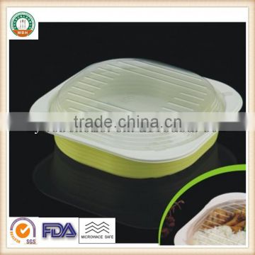 950ml PP Disposable Single Plastic Food Container SGS/FDA Appoval Microwave Oven safe