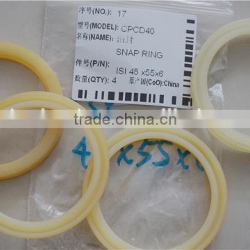 High Quality&Price YTO 4Ton Forklift Truck Spare Parts Snap Ring , ISI 45 x55x6 For CPCD40
