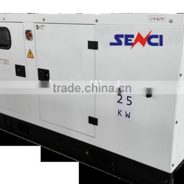 SENCI 50kw emergency diesel generator set silent type for commercial use