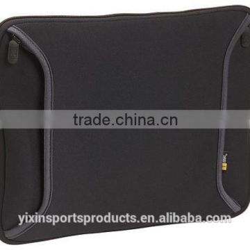 promotional customized neoprene laptop bag with a pocket