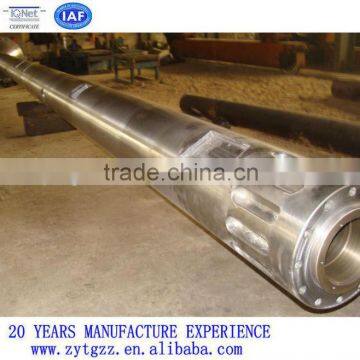 hollow shaft used for heavy duty machinery