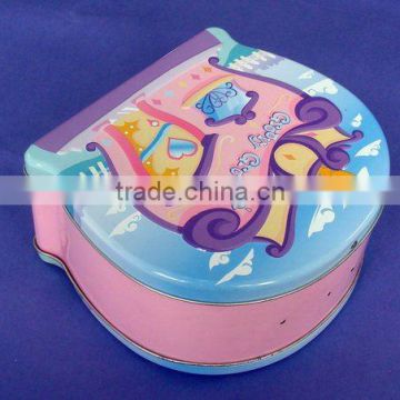 Cute cartoon lunch tin box