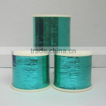 white metallic nylon yarn