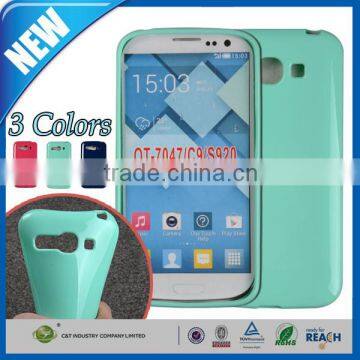 C&T Flexible Rubber TPU Phone Case For Alcatel One Touch Pop C9 OT 7047D Back Cover