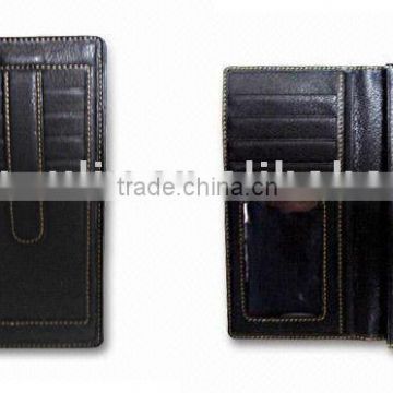 Tidal Current Women's Wallet, Made of Leather, Different Colors are Available