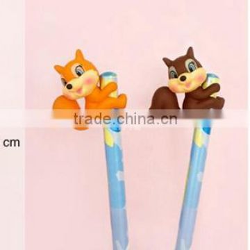 Wholesale big promotion silicone pencil topper