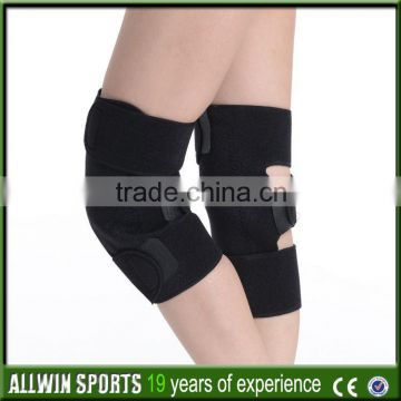 magnetic self-heating knee brace support with high infrared