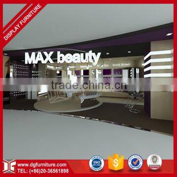 High-End wood mdf plywood cosmetic shop counter design