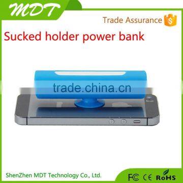 Factory wholesale channel lipstick power bank 2600 mah new sixy video rechargable power bank travel 2014