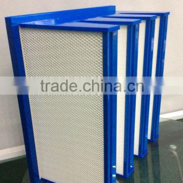 sub-high efficiency V-type hepa air filter for purifying air/V-type Medium Air Filter/4V type filter