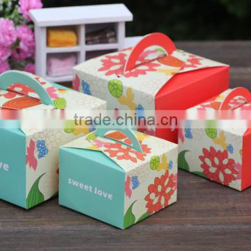 hottest selling beautiful Paper Gift Box candy paper box for wedding Chirstmas with factory price