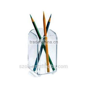 New clear manufacturing acrylic simple pen holder wholesale