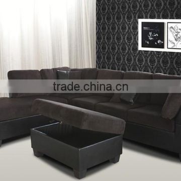 corner sofa with the ottoman
