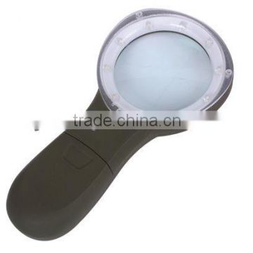 2014 Promotion gifts pocket led magnifier/magnifying glass gift for elderly people