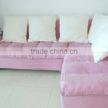 modern pink sectional corner sofa set
