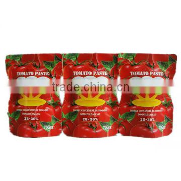 HALAL Certification Primary ingredient sachet tomato paste