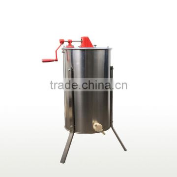 Hot sale 3 frame manual honey extractor machine with bottom price honey processing machine for beekeeping