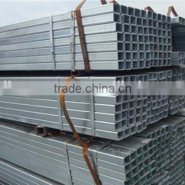 a89 ASTM Square and rectangular galvanized steel pipe for fence posts