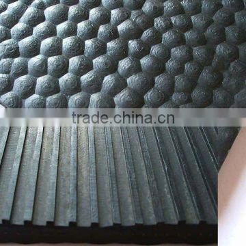 Rubber cobble matting rolls