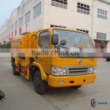 95 hp DONGFENG 4*2 Small Size Garbage Truck 5 m3