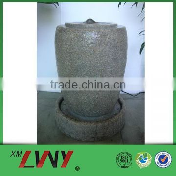 Custom resin round shape large water fountains
