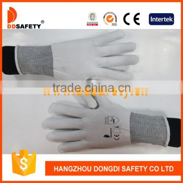 DDSAFETY 2017 Hot Selling Working Safety Gloves13 Gauge White Nylon Gloves