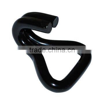 2" Extra Heavy Duty Wire Hook - BLACK