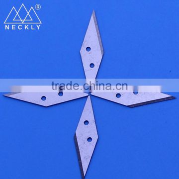 special shape cutting leather blades/cutting machine blades