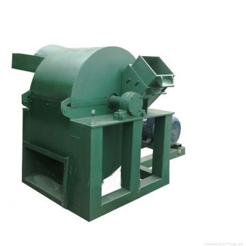 CE Approved Electrical Motor Wood Crusher Machine Compact Structure