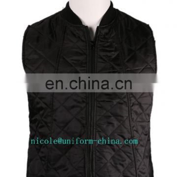 cheap and high quality taffeta women heated quilted work thermal freezer vest