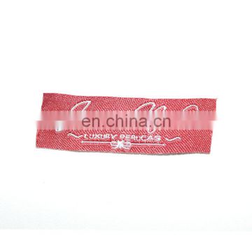 clothing labels sew on woven name tags