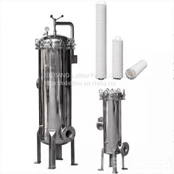 stainless steel large flow security filter for water treatment