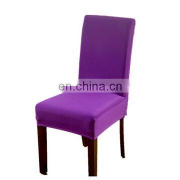 2019 Comfortable hotel wedding chair cover universal spandex chair cover   popular  Hotel Party Banquet Chair Cover