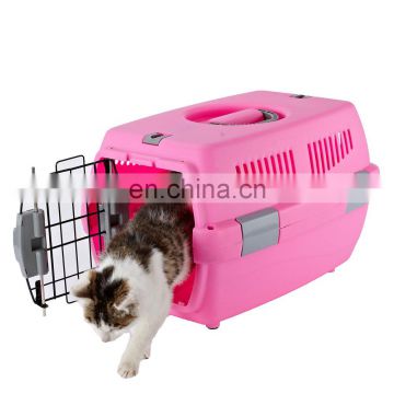 Durable Fastness Pet Carrier Cage Detachable Cat Carrier Portable Cat Transport Cage