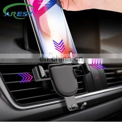 Car Phone Holder In Car Air Vent Mount Stand No Magnetic Mobile Phone Holder Universal Gravity Smartphone Support Accessories