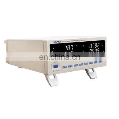 Bench TRMS Voltage Current Power Factor & Power Meter Analyzer Tester Alarm Function AC110-240V