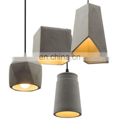 New Design Concrete Pendant Lamp Hanging Lamps  for Indoor Lighting