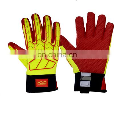 HANDLANDY touchscren Waterproof Cut Resistance 5 Gloves Oil And Gas Safety Gloves work safety