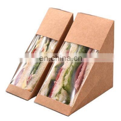 Sunkea paper packaging bento sandwich wedge